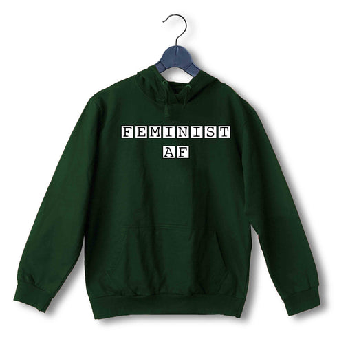 Feminista Feminism FEMINIST AF UNISEX HOODIE Sweatshirts