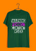 Feminism Warning: Feminist Content Inside Feminista Casual Graphic Printed T-Shirt for Men