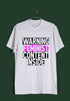 Feminism Warning: Feminist Content Inside Feminista Casual Graphic Printed T-Shirt for Men