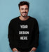 Aaramkhor Customized Design Your Own or Personalized Photo Printed Design Your Own Custom Merchandise summer-22 Unisex Sweatshirts