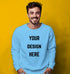 Aaramkhor Customized Design Your Own or Personalized Photo Printed Design Your Own Custom Merchandise summer-22 Unisex Sweatshirts