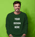 Aaramkhor Customized Design Your Own or Personalized Photo Printed Design Your Own Custom Merchandise summer-22 Unisex Sweatshirts