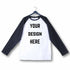 Aaramkhor Customized Design Your Own or Personalized Photo Printed Design Your Own Custom Merchandise summer-22 Men Raglan Full Sleeve Tshirt