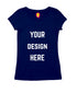 Aaramkhor Customized Design Your Own or Personalized Photo Printed Design Your Own Custom Merchandise summer-22 Womens Tshirts