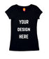 Aaramkhor Customized Design Your Own or Personalized Photo Printed Design Your Own Custom Merchandise summer-22 Womens Tshirts