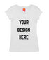 Aaramkhor Customized Design Your Own or Personalized Photo Printed Design Your Own Custom Merchandise summer-22 Womens Tshirts