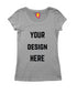 Aaramkhor Customized Design Your Own or Personalized Photo Printed Design Your Own Custom Merchandise summer-22 Womens Tshirts